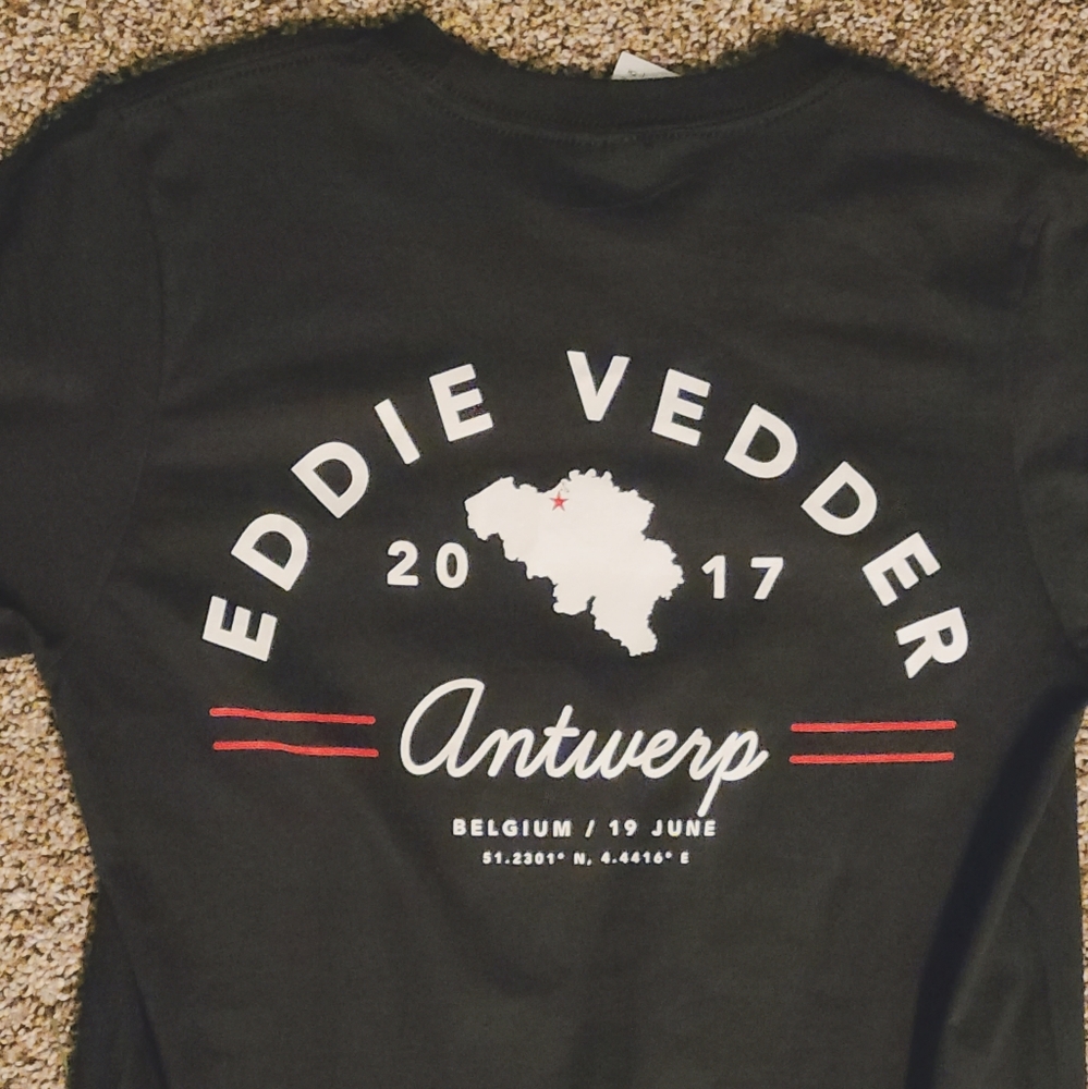 Eddie Vedder Concert tee